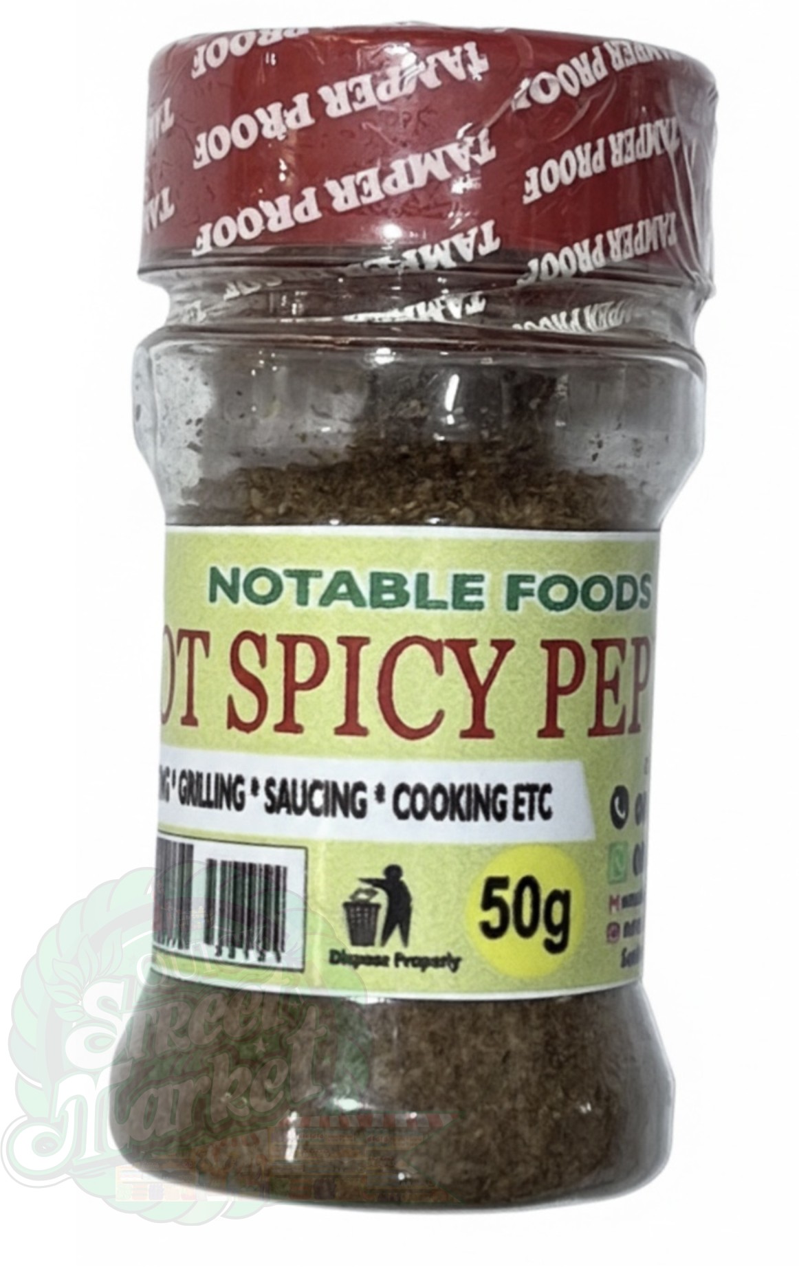 Notable Food Hot Spicy Pepper (50g)