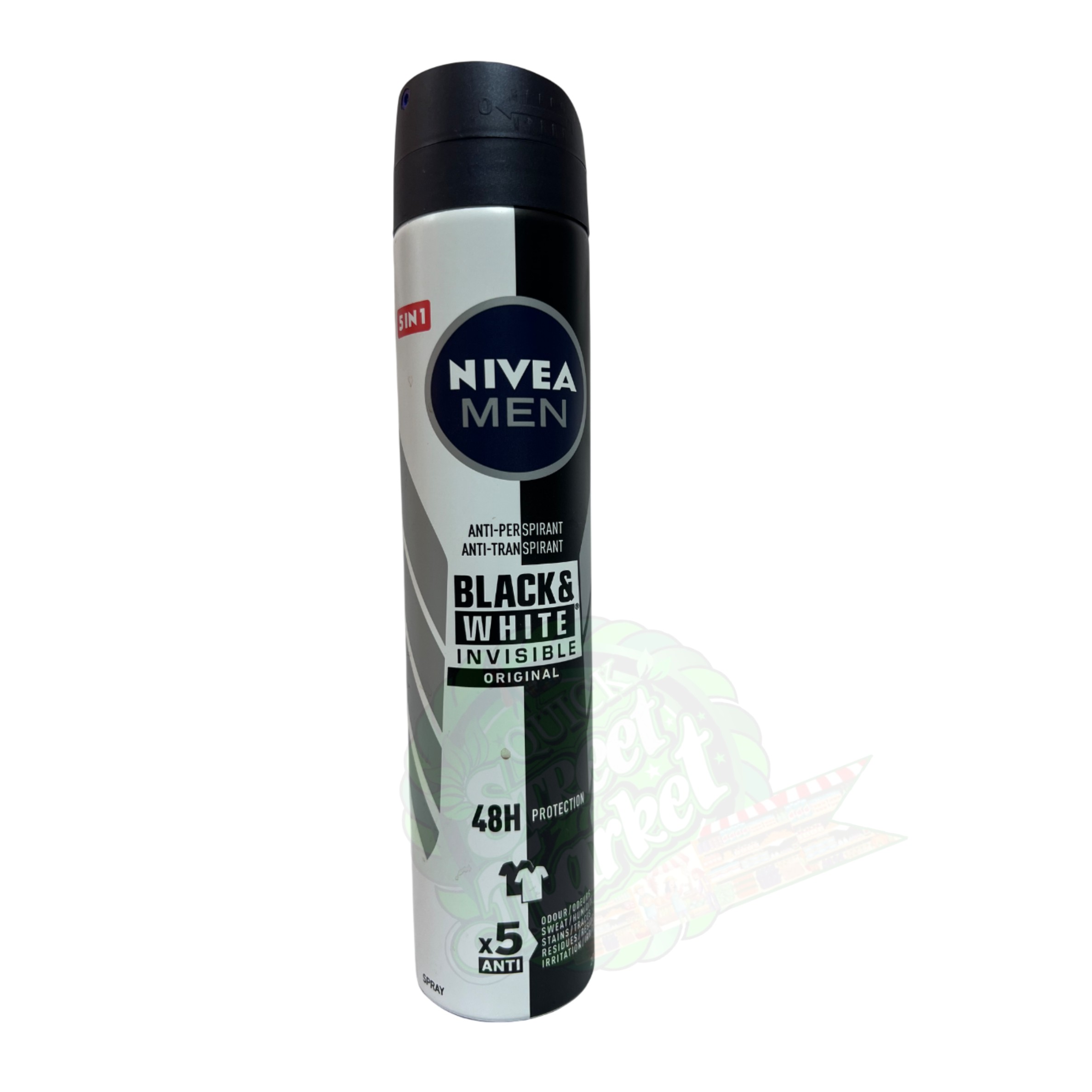 Nivea Men Black & White Invisible Original - Anti Perspirant (200ml)