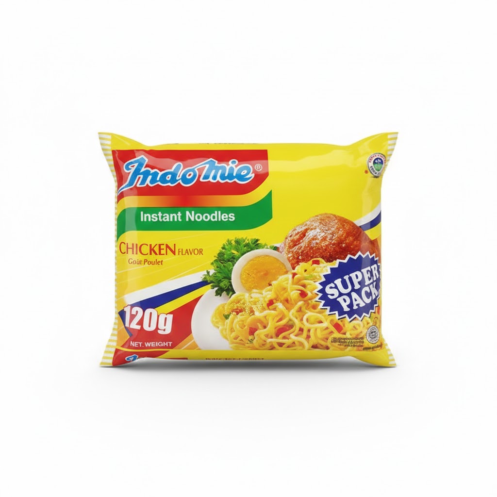 Indomie Chicken Flavour Super Pack  (120g)
