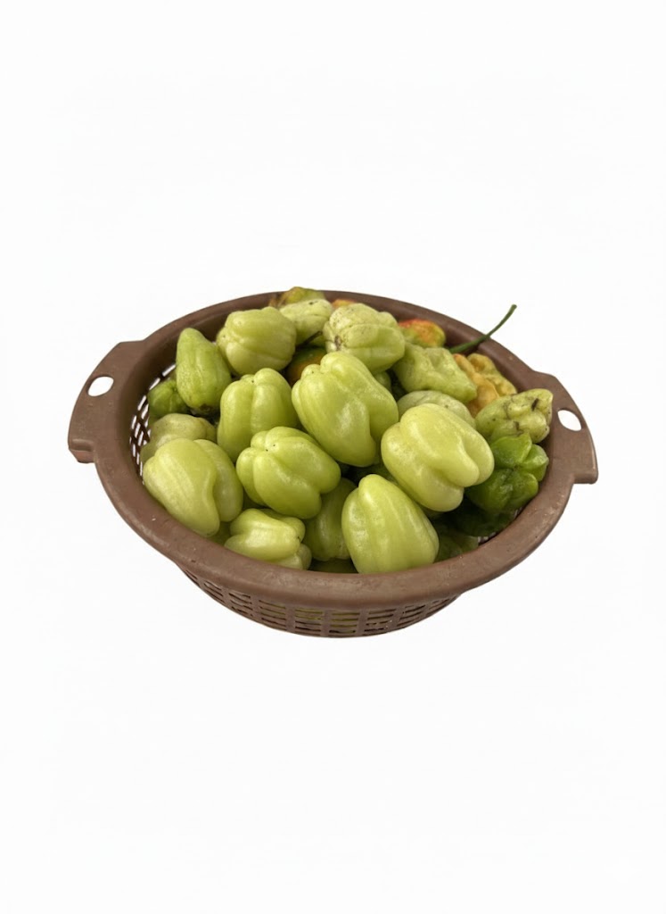 Ata Dudu (green Habanero Pepper)   Basket