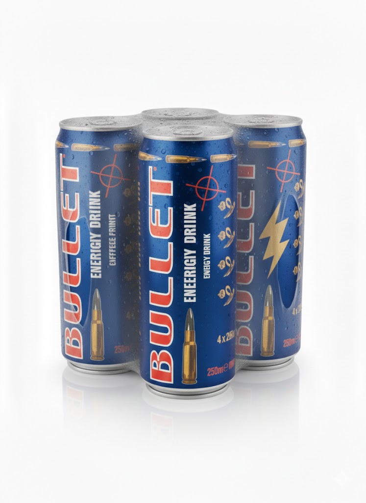 Bullet Energy Drink 250ml × 4