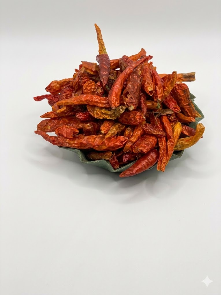 Dried Pepper (atawewe)  Plate