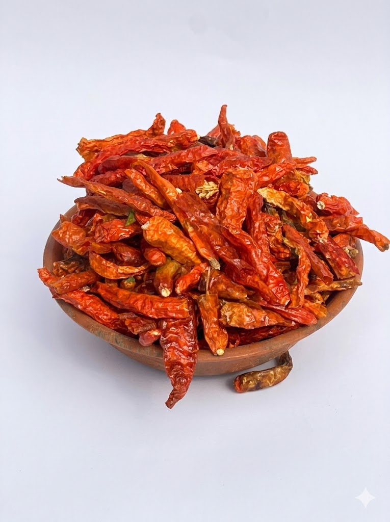 Dried Pepper (atawewe)  Quarter Plastic