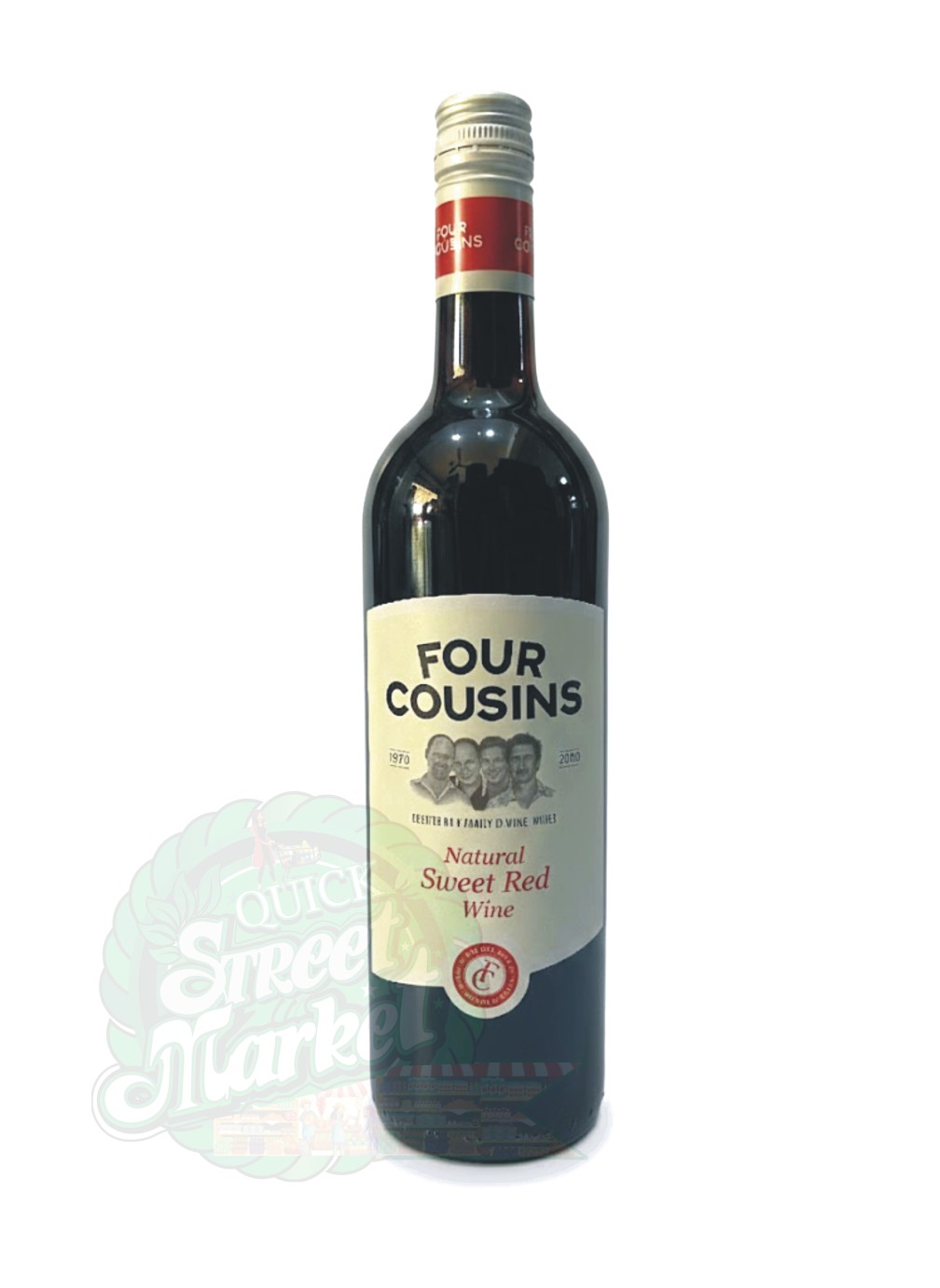 Four Cousins Natural Sweet Red Wine (750ml)
