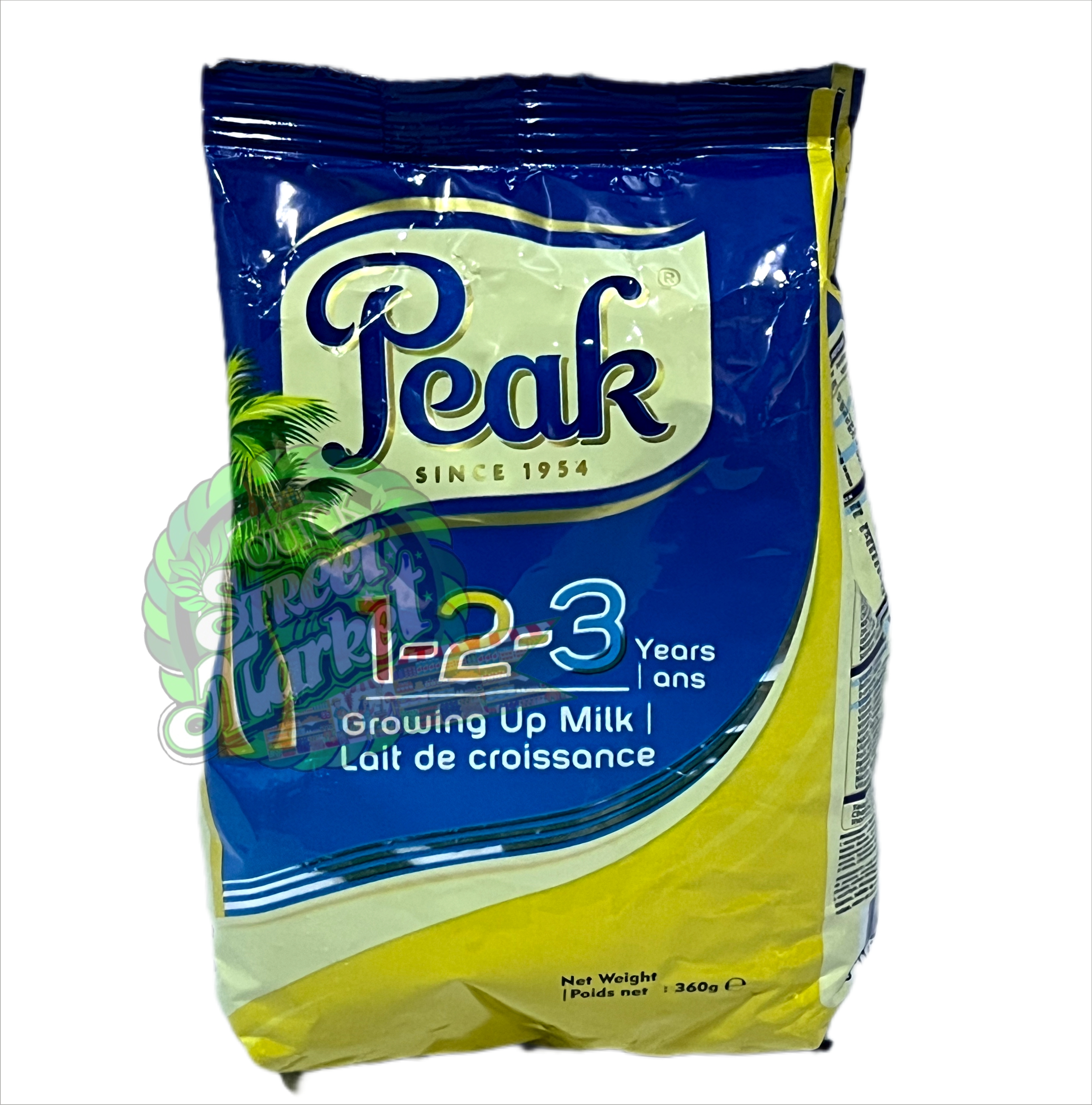 Peak 1-2-3. Growing Up Milk 1-3years (360g)