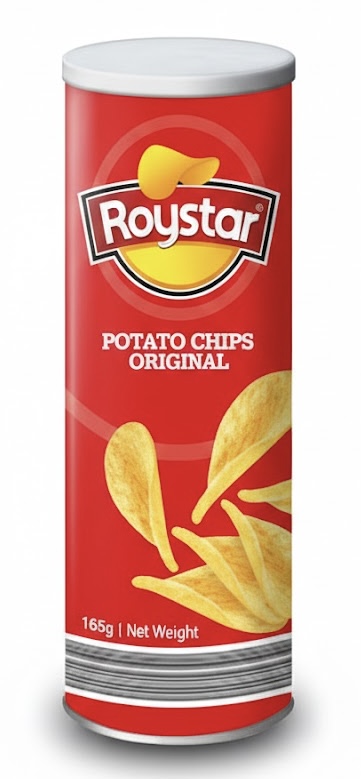 Roystar Potato Chips Original (165g)