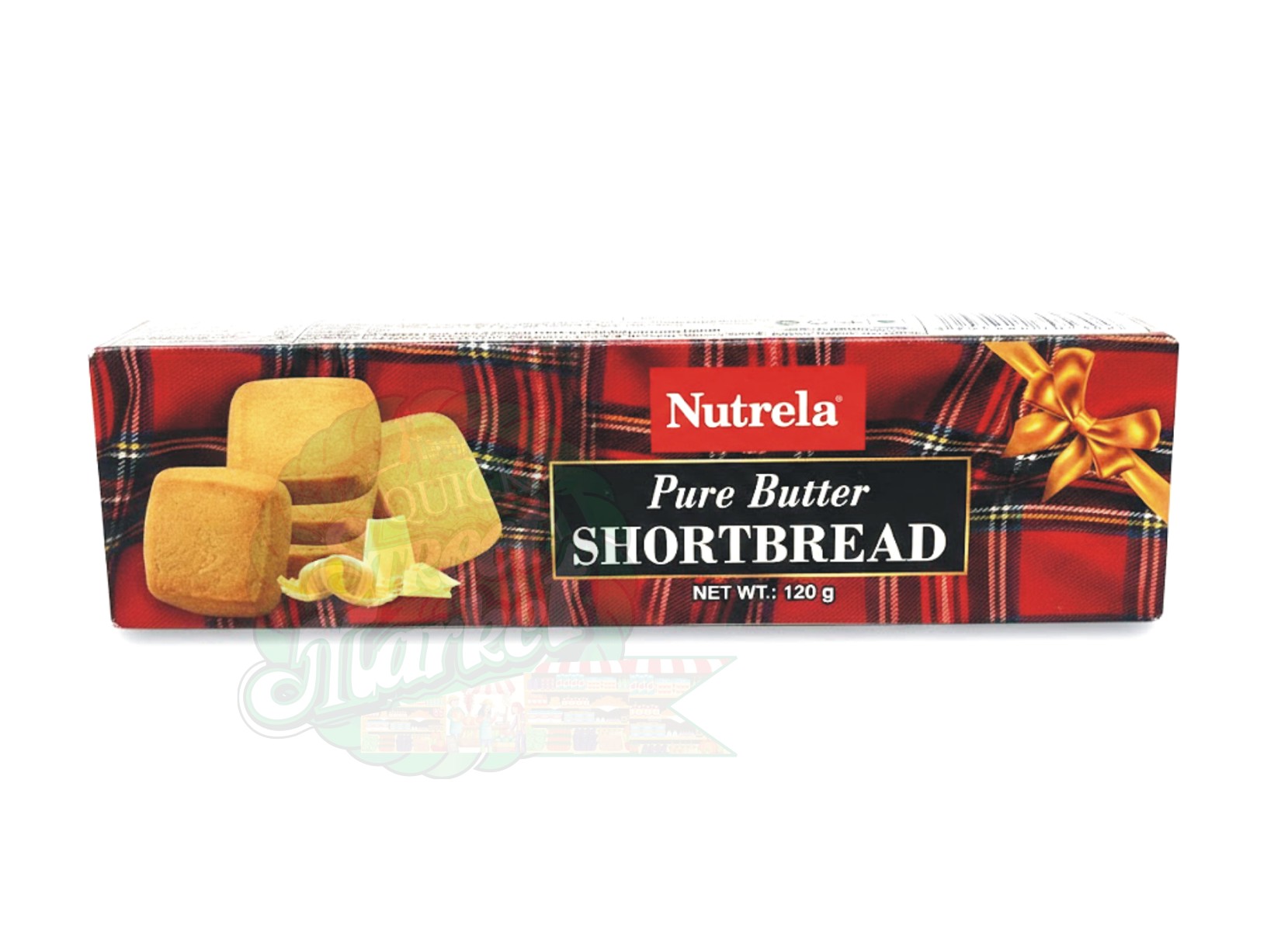 Nutrela Pure Butter Shortbread Biscuits (120g)