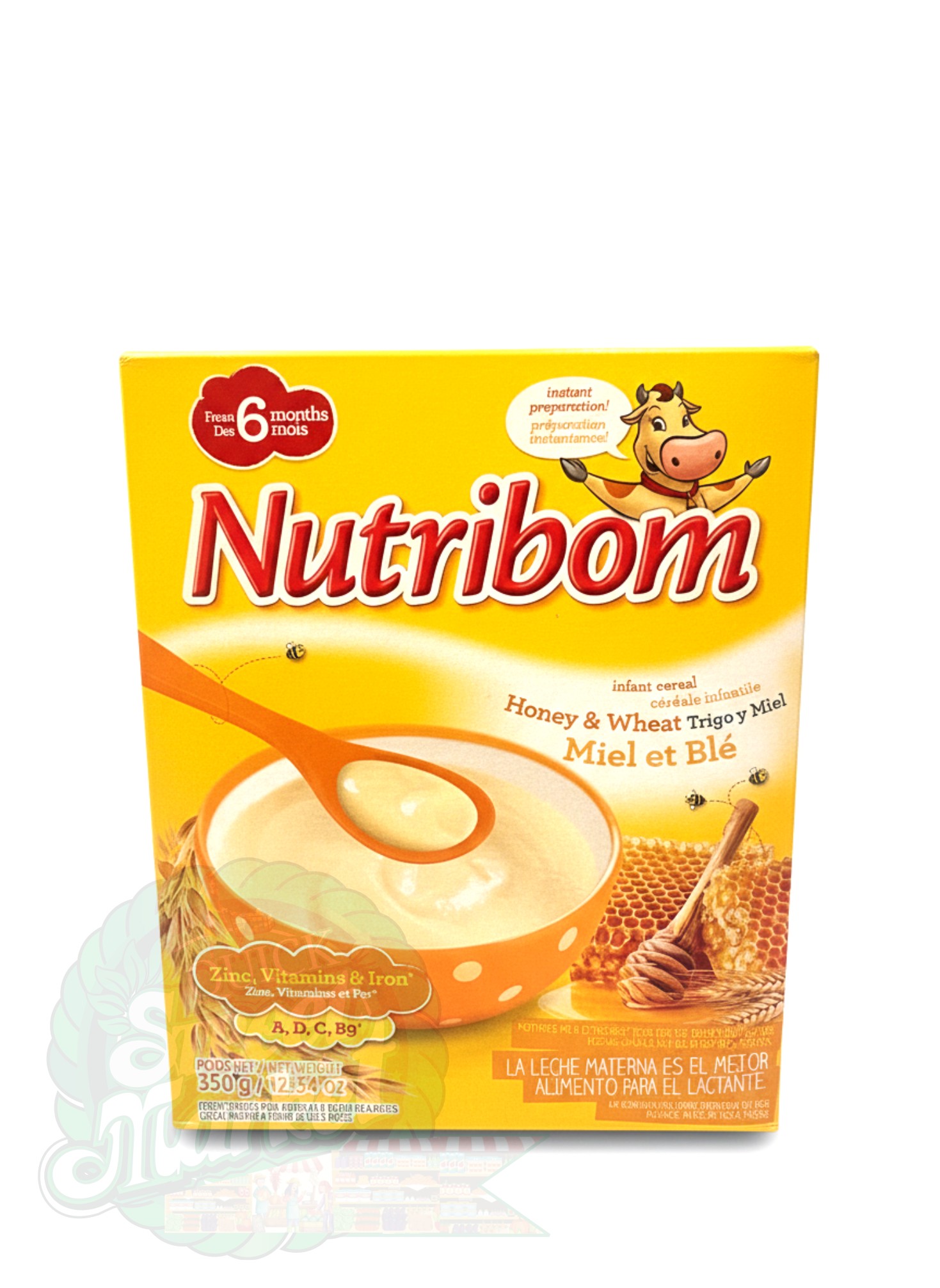 Nutribom Honey And Wheat Infant Cereal (350g)