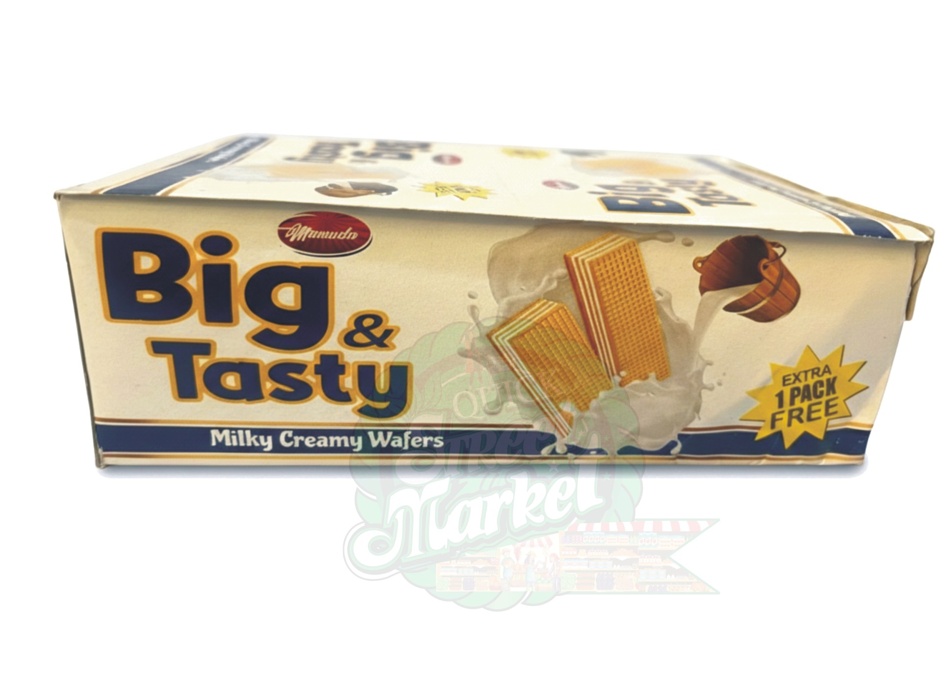 Mamuda Big & Tasty  Milky Creamy Biscuits (390g)