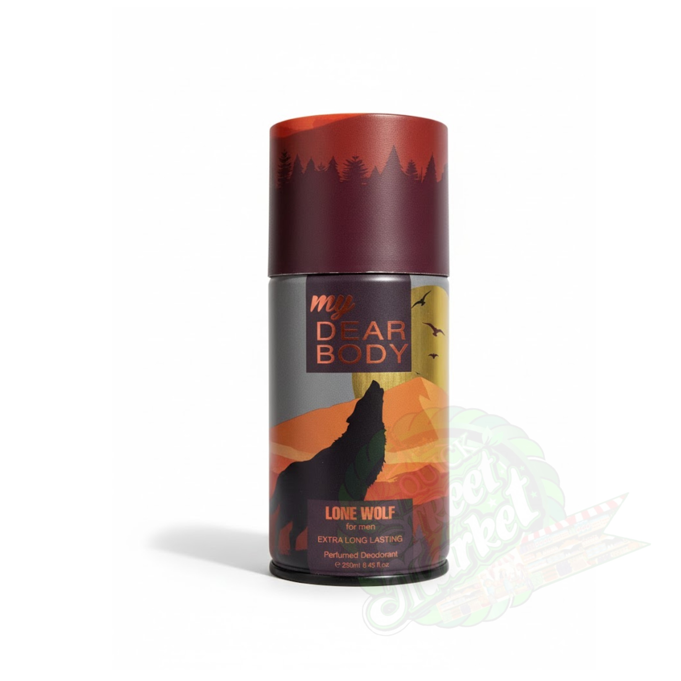 My Dear Body Lone Wolf For Men- Extra Long Lasting (250ml)