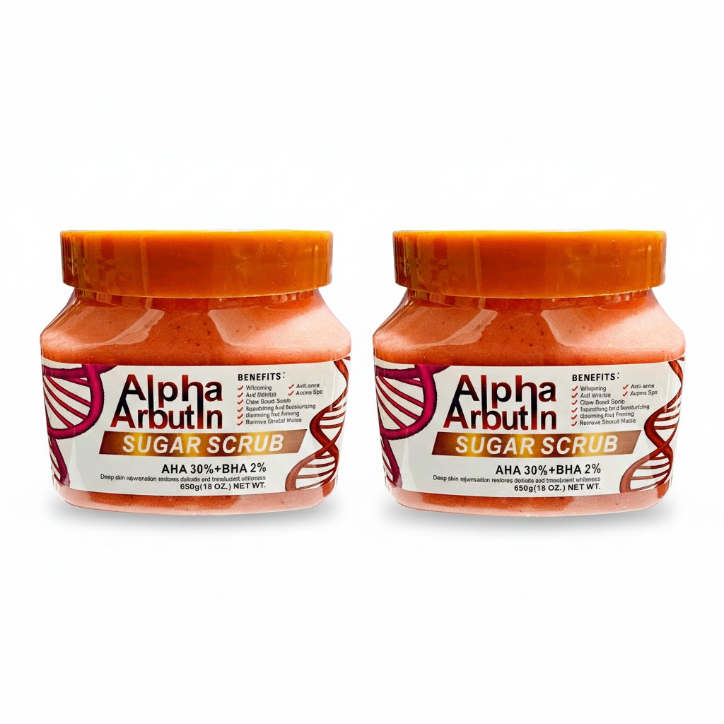 Alpha Arbutin Sugar Scrub (650g)