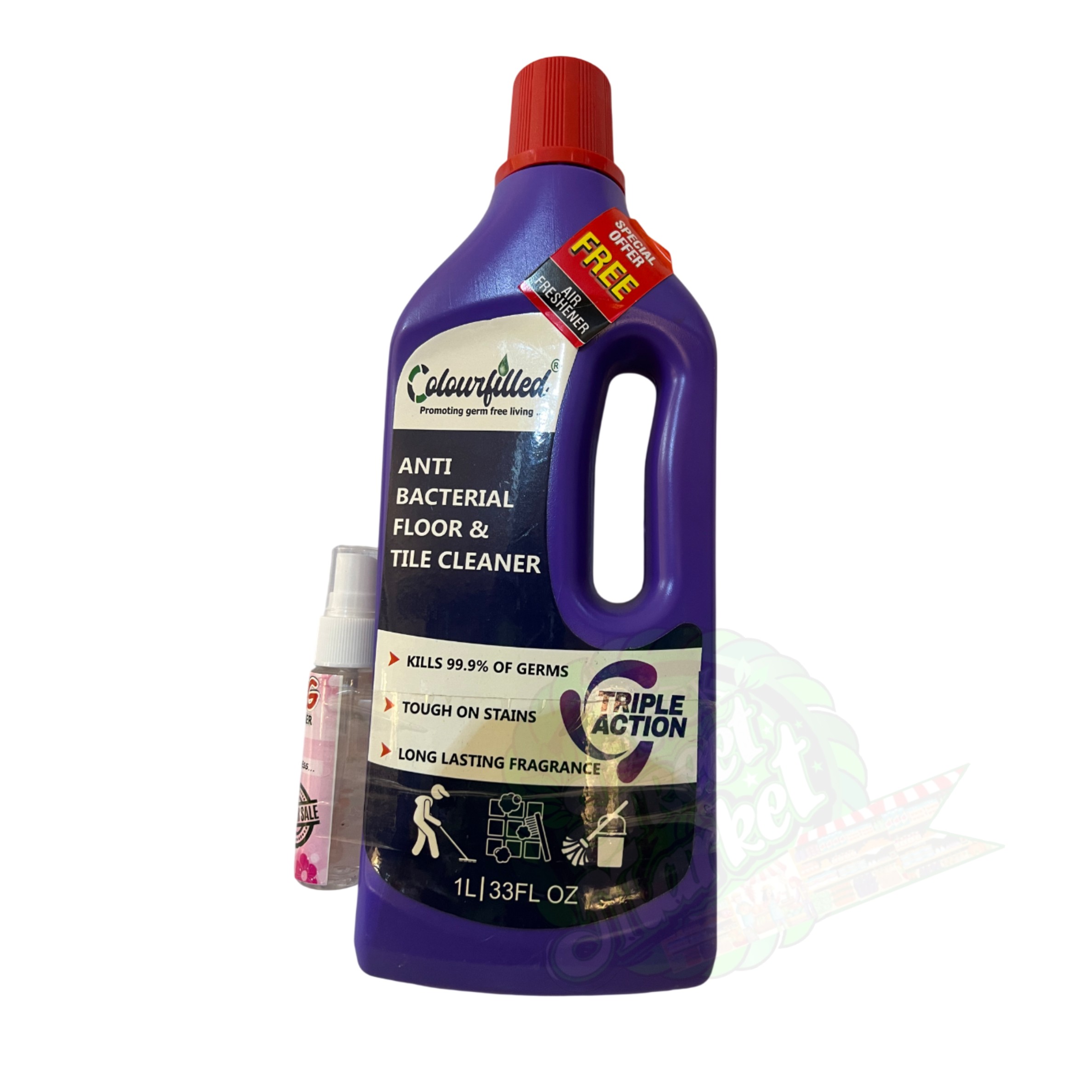 Colourfilled Anti Bacterial Floor & Tile Cleaner (1l)