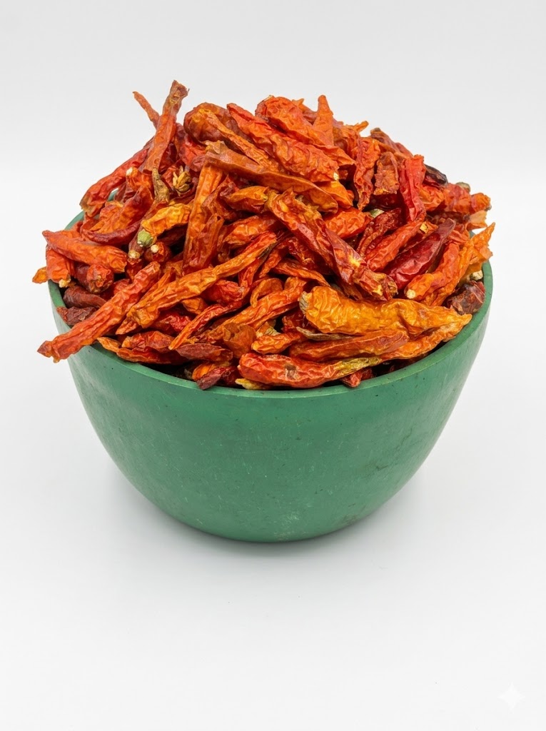 Dried Pepper (atawewe)  Plastic