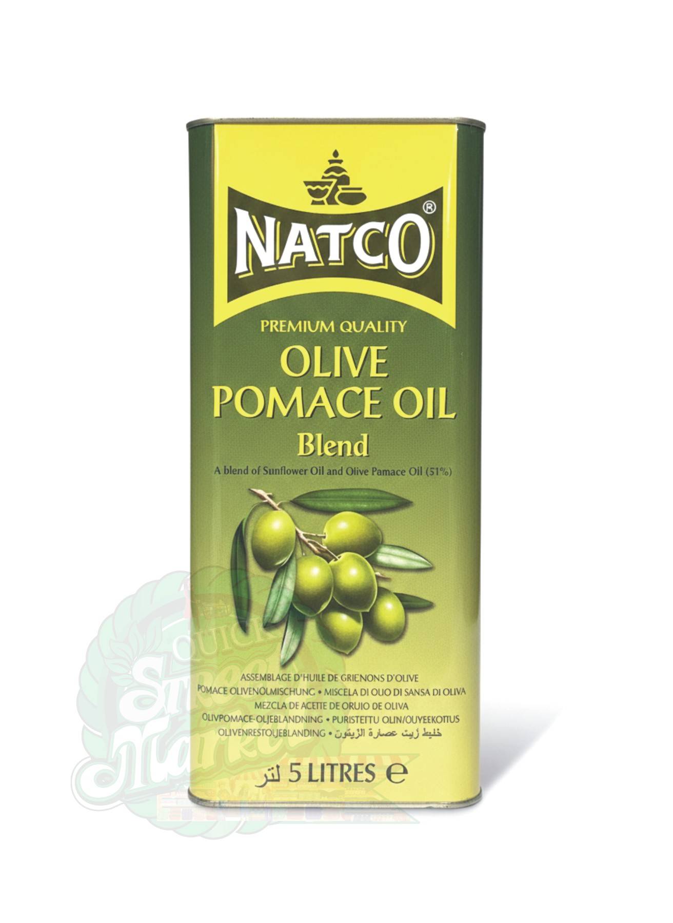Natco- Olive Pomace Oil Blend (5littres)