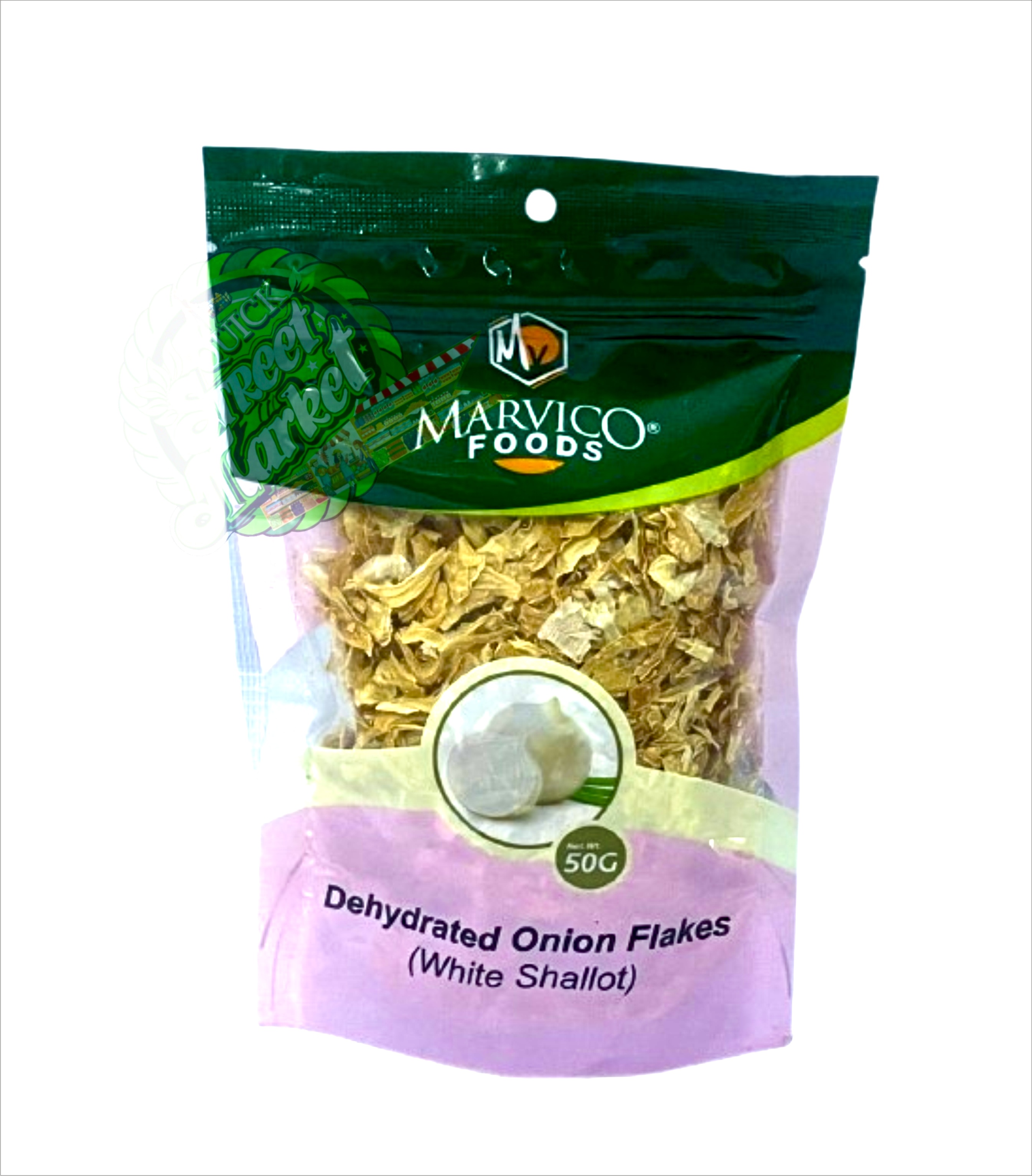 Dehydrated Onion Flakes -white Shallot (50g)