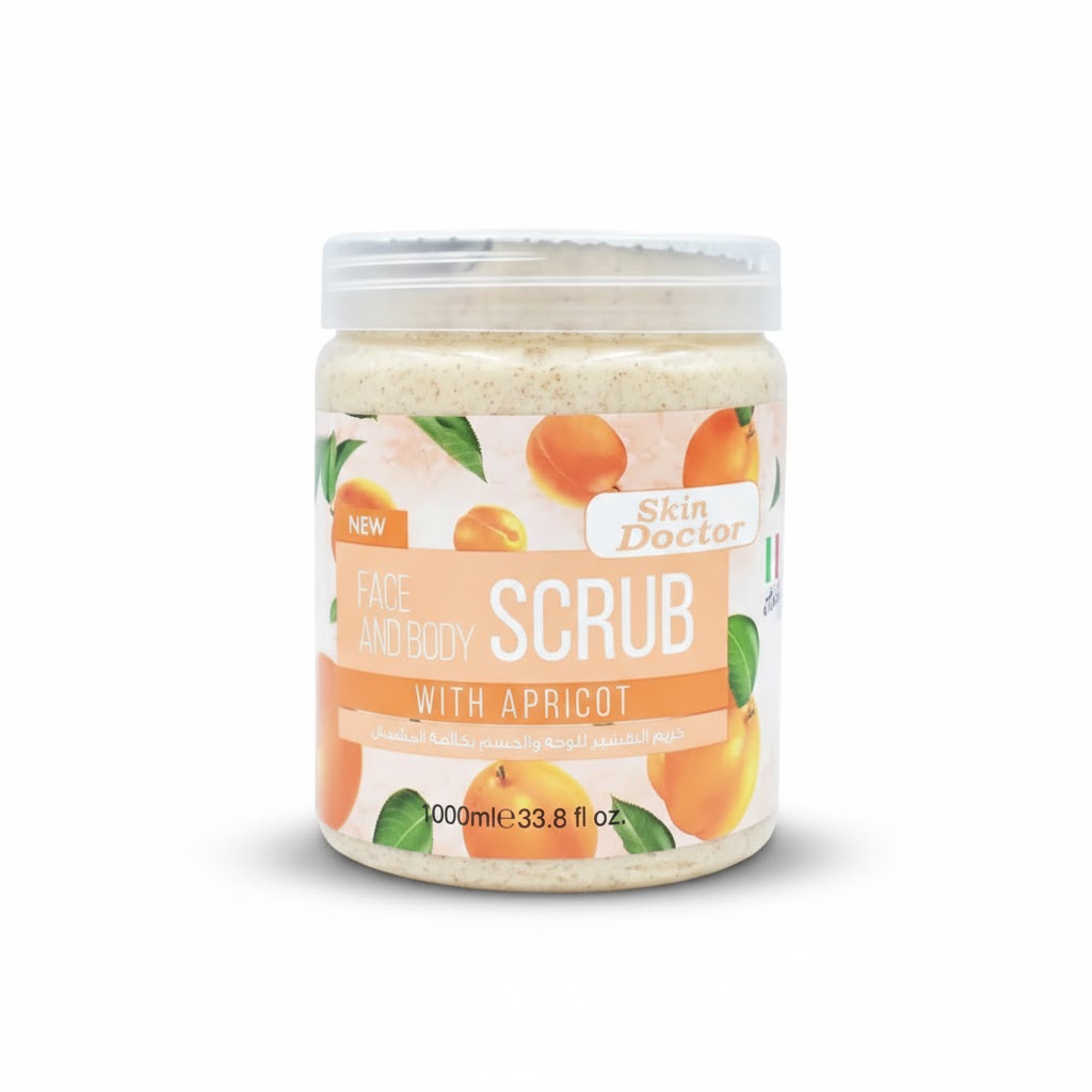 Skin Doctor Face And Body Scrub With Apricot (1000ml)