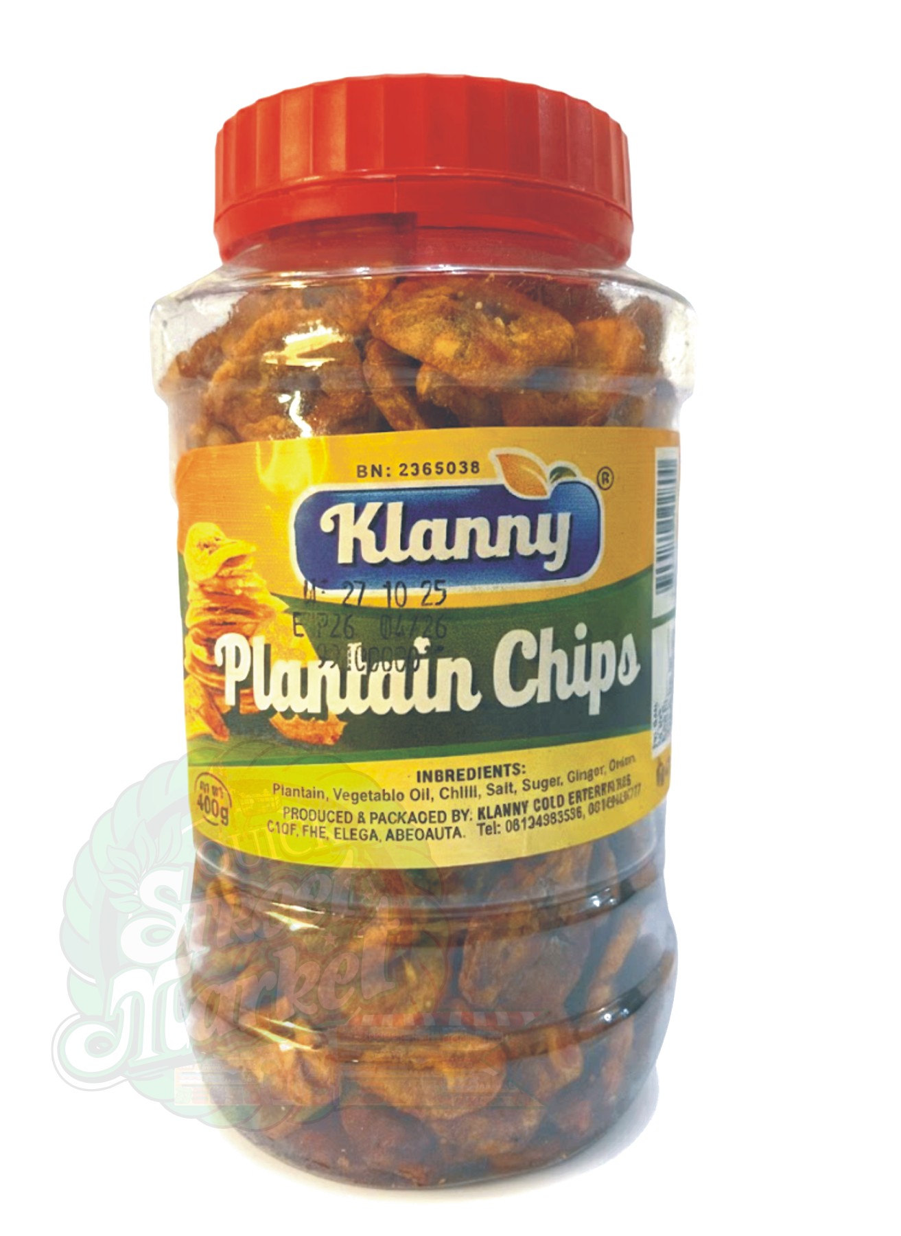 Klanny Plantain Chips (400g)