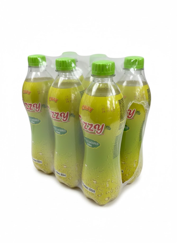 Fizzy Apple Flavoured Drink  600ml  ×  12