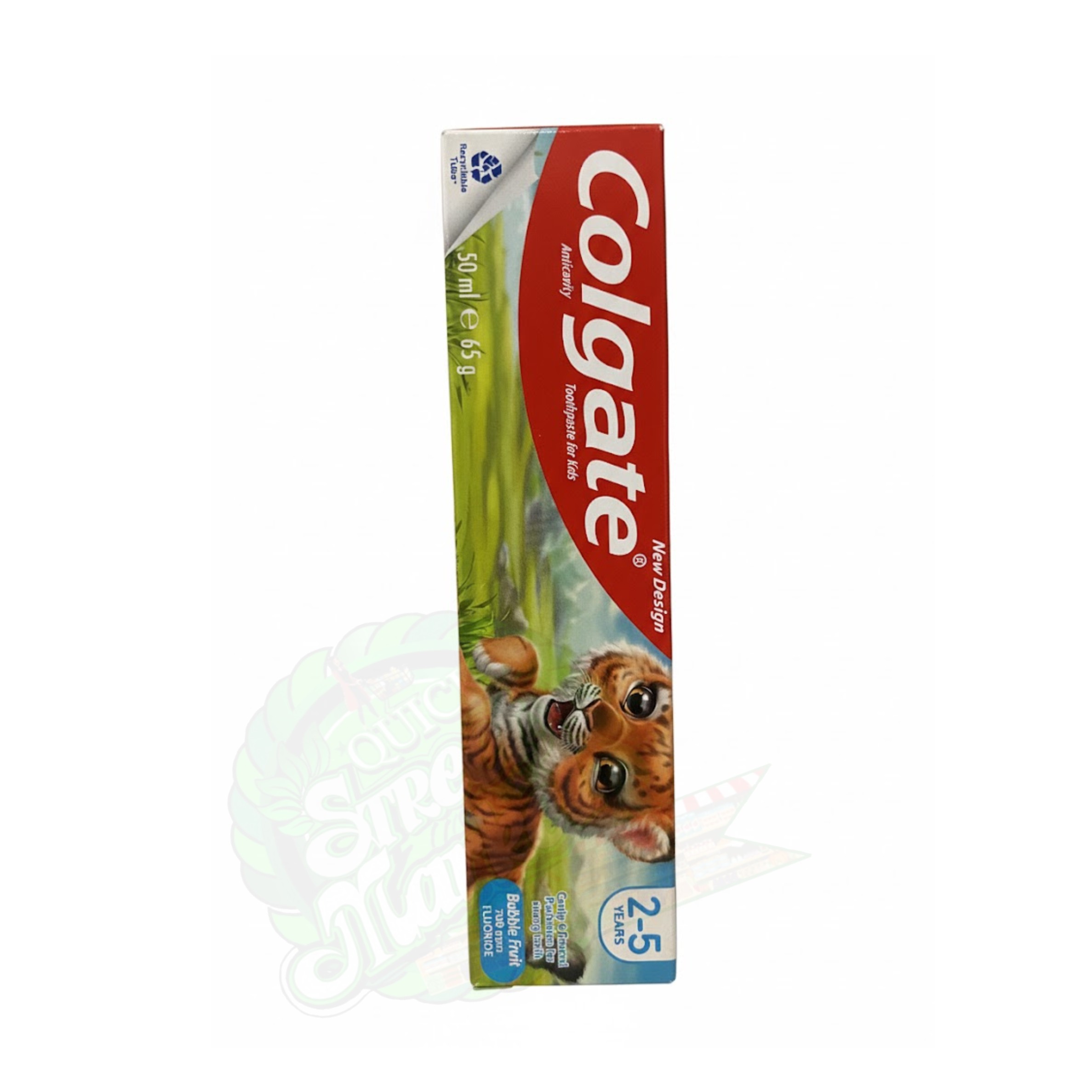 Colgate Anticavity Toothpaste For Kids - 2- 5yesrs  Cavity & Enamel Protection For Strong Teeth (50ml)