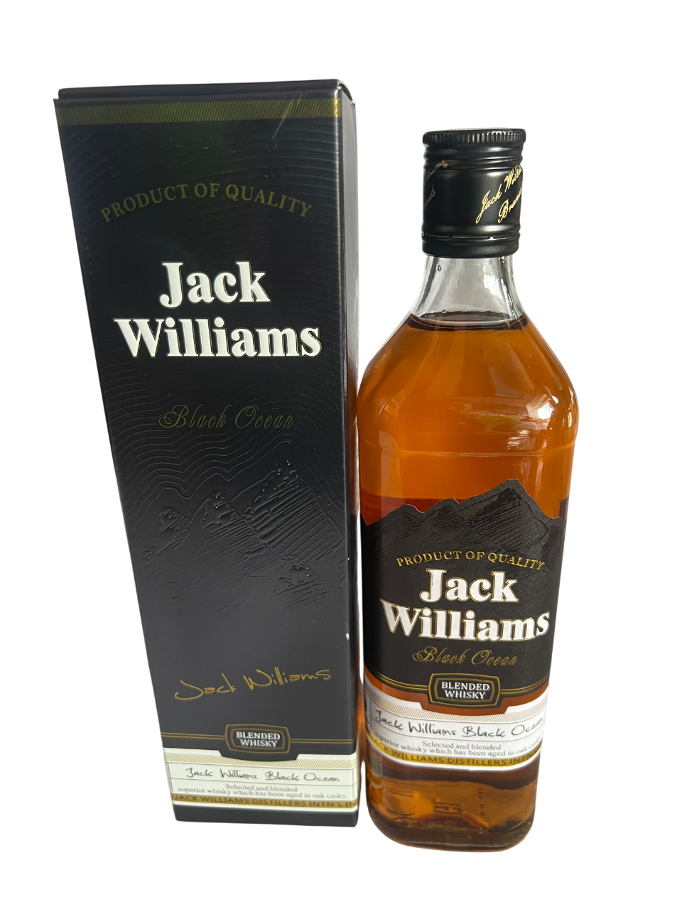 Jack Williams Black Ocean Blended Whisky  (750ml)