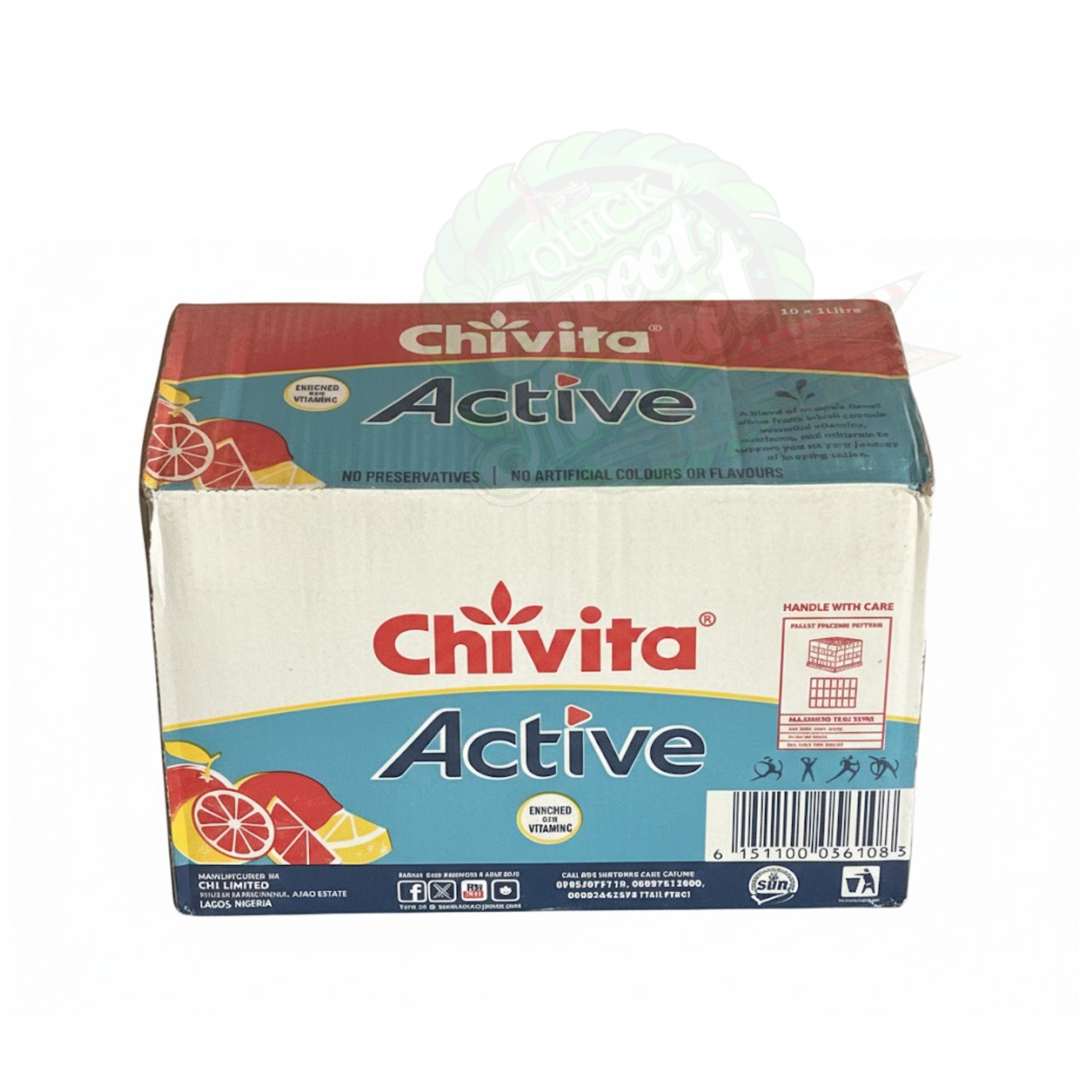 Chivita Active Zest  330ml  ×  24