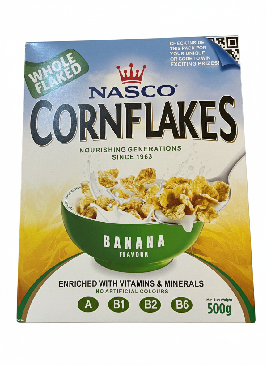 Nasco Cornflakes Banana Flavor (500g)