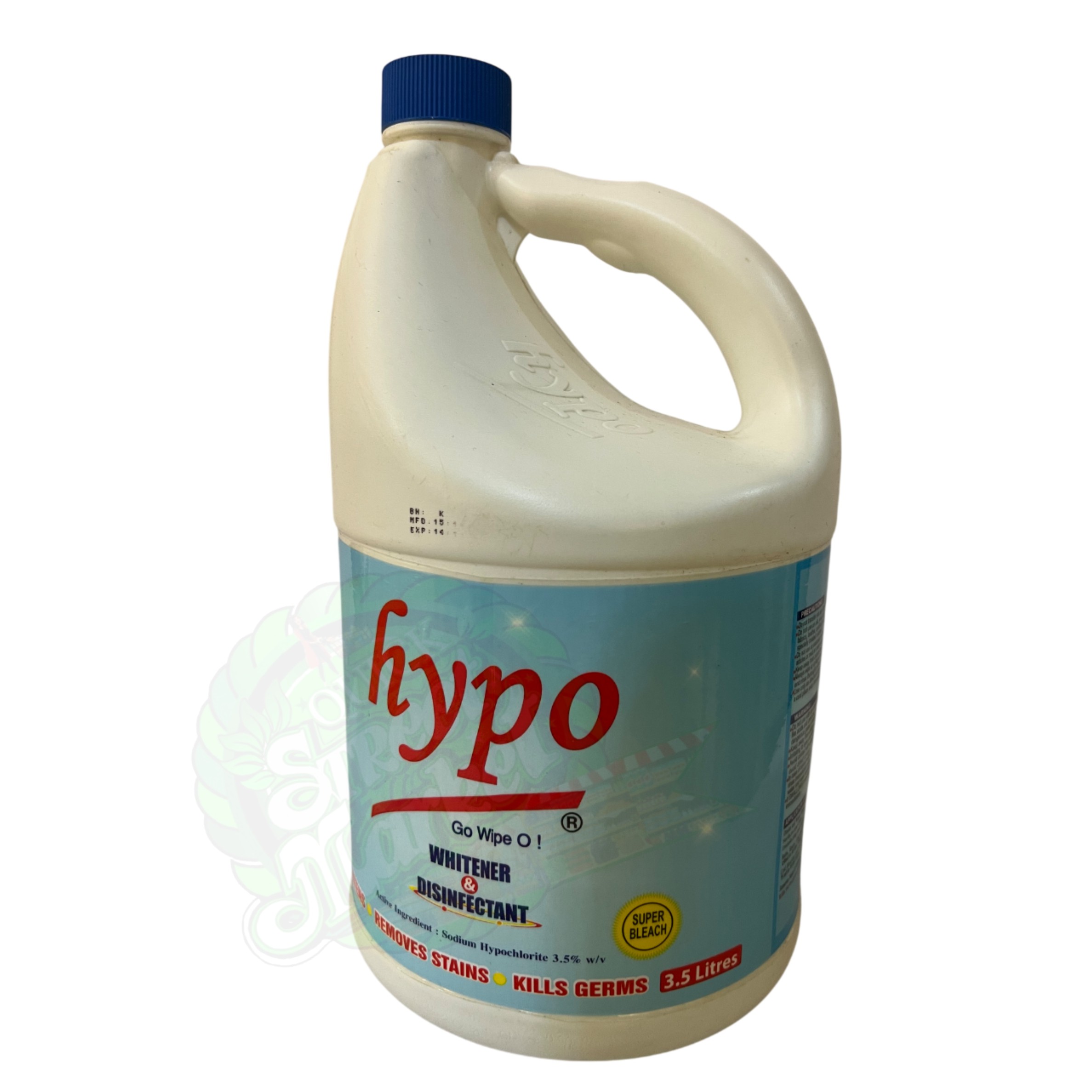 Hypo Whitener And Disinfectant Bleach (3.5 Litter)