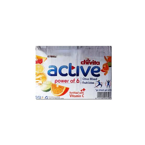 Chivita Active Carrot And Orange 1 Litter ×  10