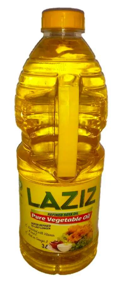 Laziz Vegetable Oil(3 Liters)