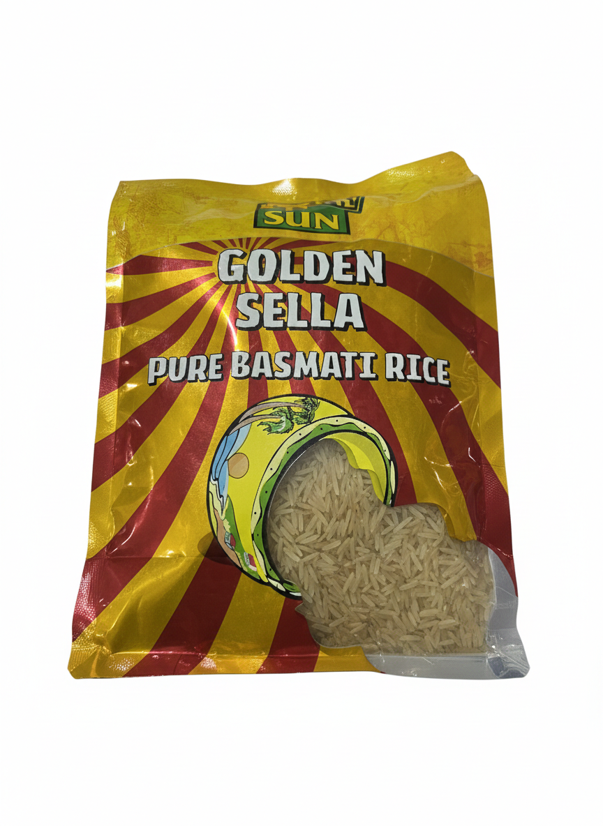 Tropical Sun Golden Sella Pure Basmatic Rice (2kg)