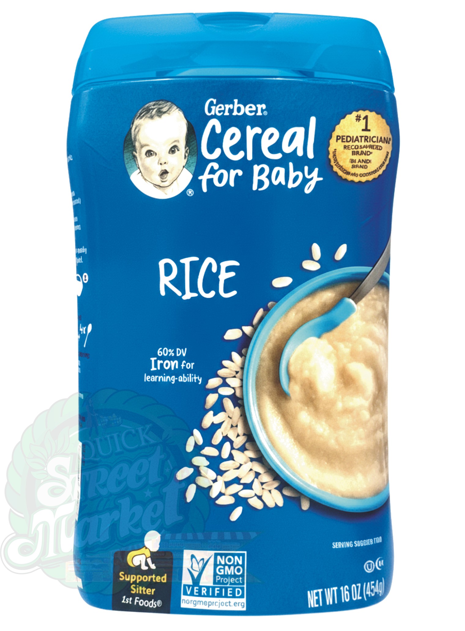 Gerber Cereal For Baby - Rice  (454)