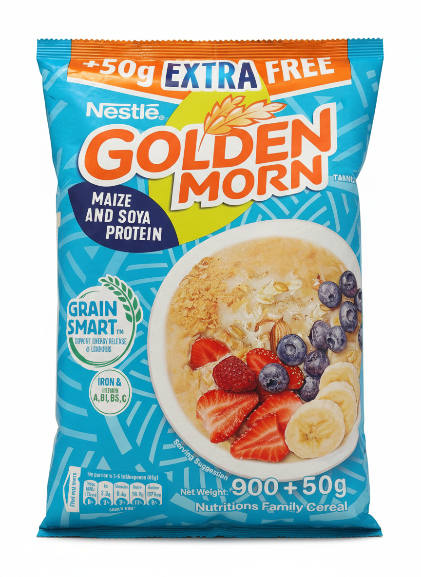 Nestle Golden Morn Maize & Soya (900g + 50g)