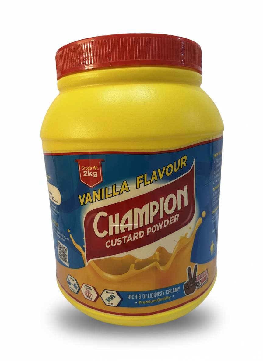 Champion Custard Vanilla Flavour (2kg)