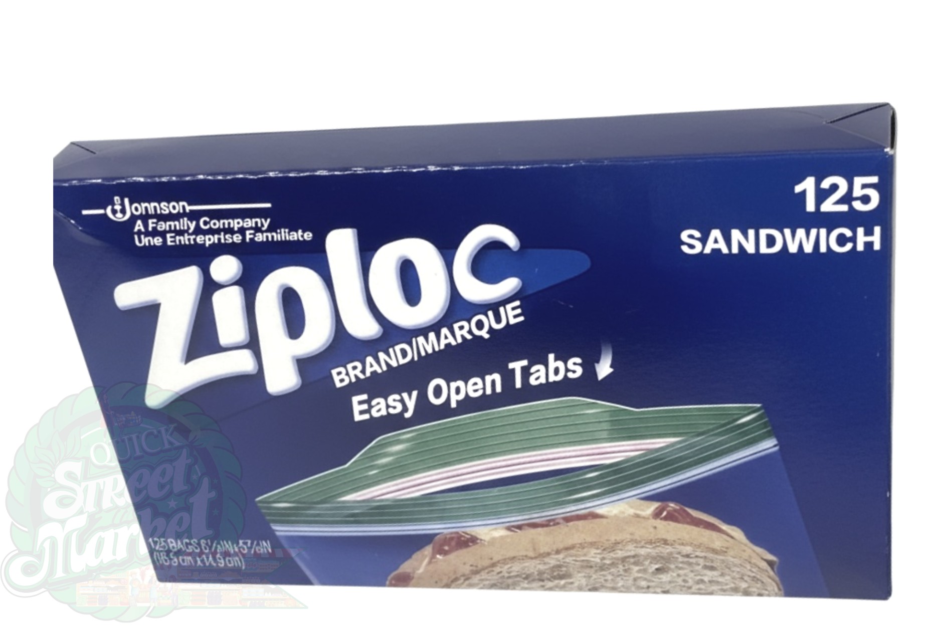 Ziploc Brand/marque 125 Sandwich (16.5cm)