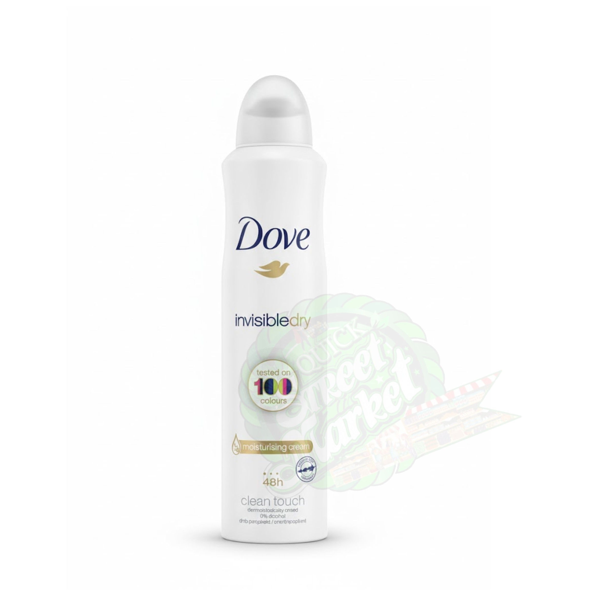 Dove Invisible Dry - Moisturising Cream (250ml)