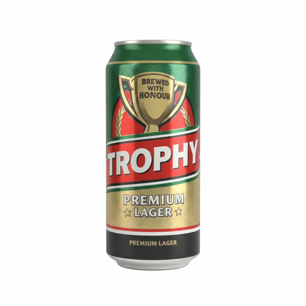 Trophy Premium Larger Beer (500ml )