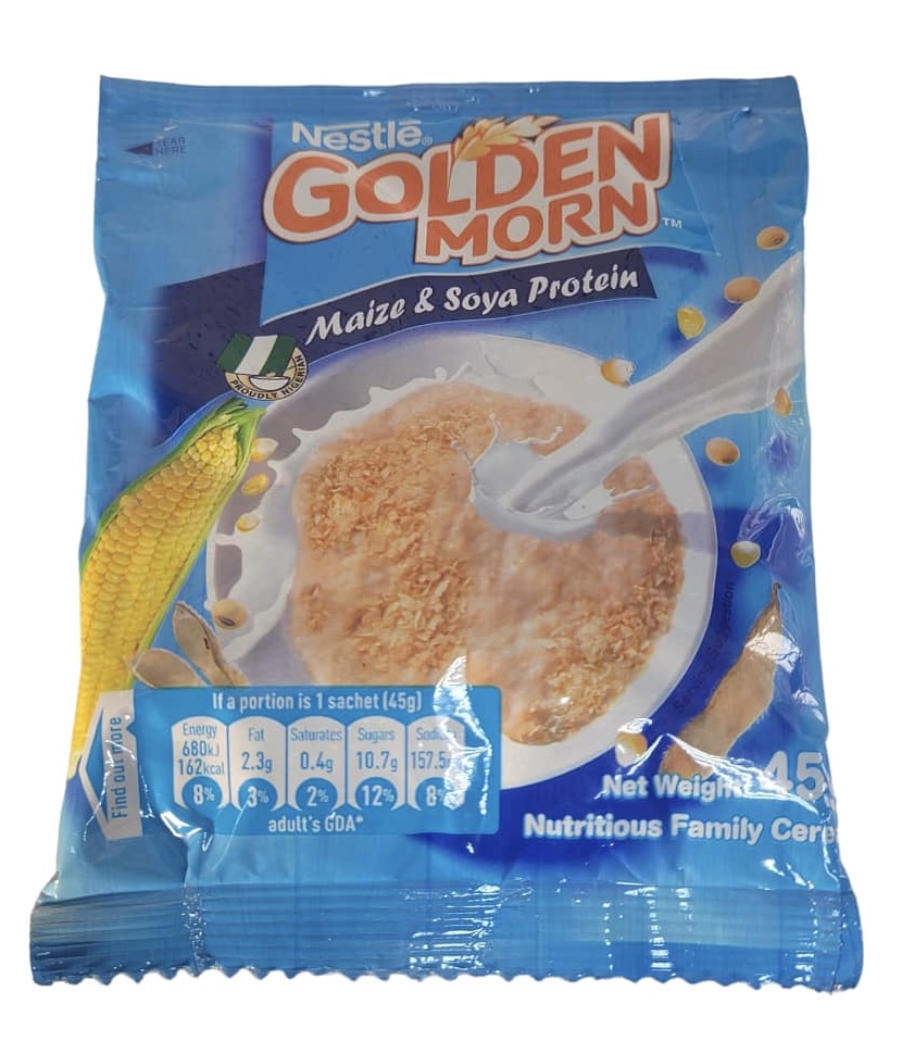 Golden Morn Maize And Soya Protein (45g)