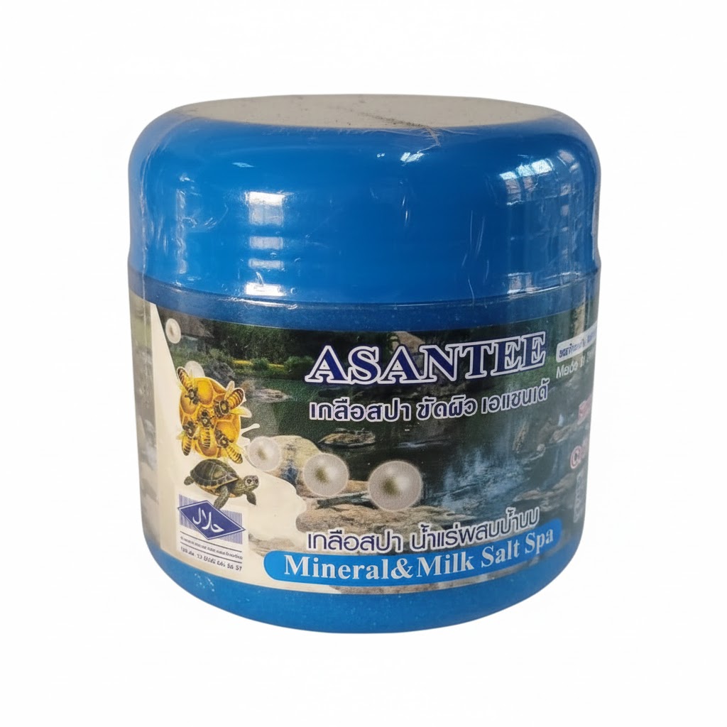 Asantee Mineral And Milk Salt Spa Honey Plus Collagen (700ml)