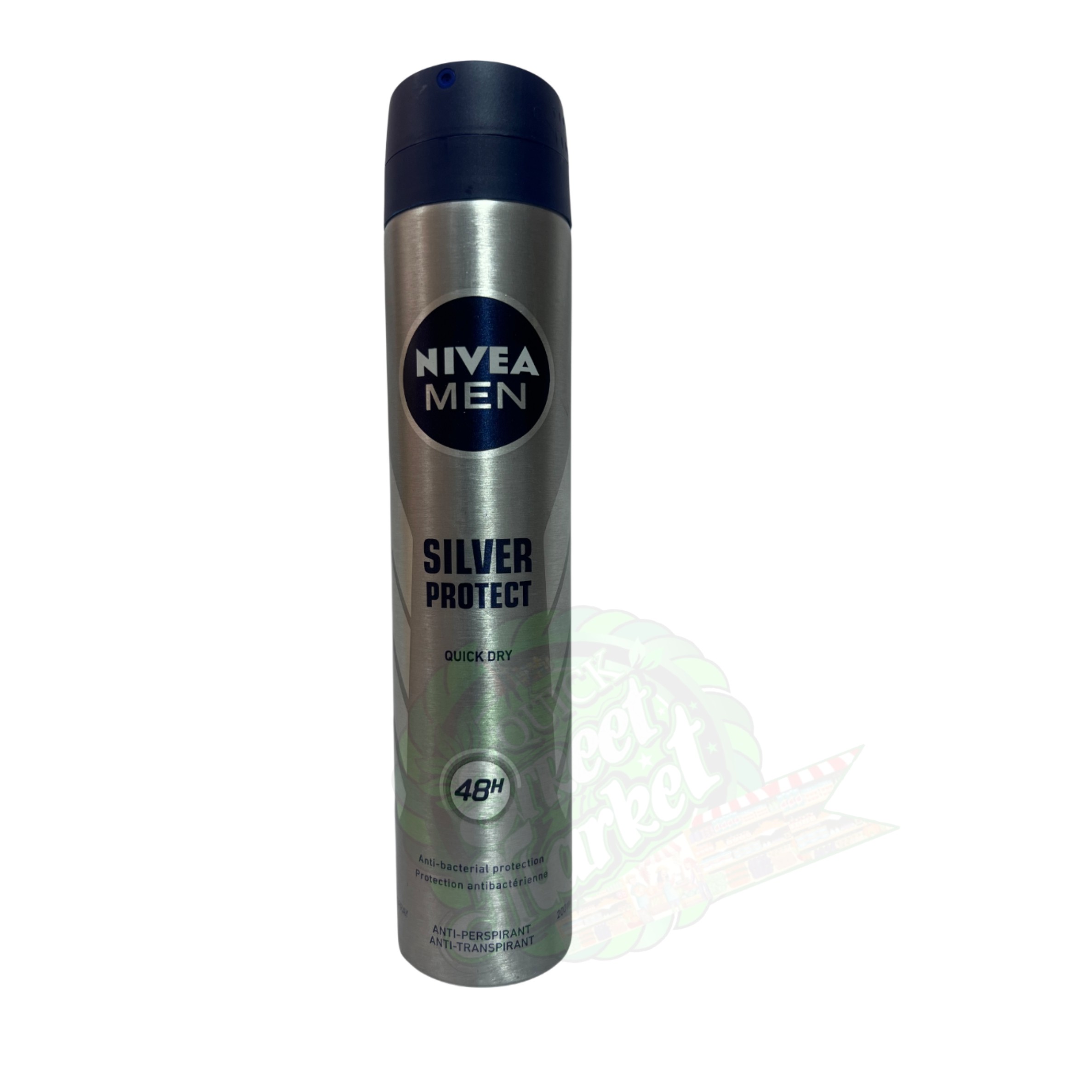 Nivea Men Silver Protect - Anti Bacterial Protection (200ml)