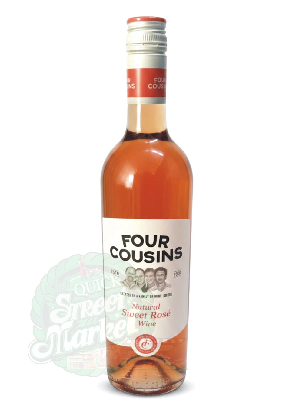 Four Cousins Natural Sweet Rose Wine (750ml)