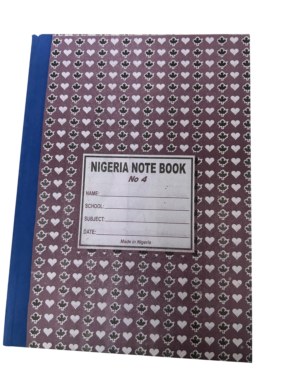 Nigeria Note Book - Hardcover