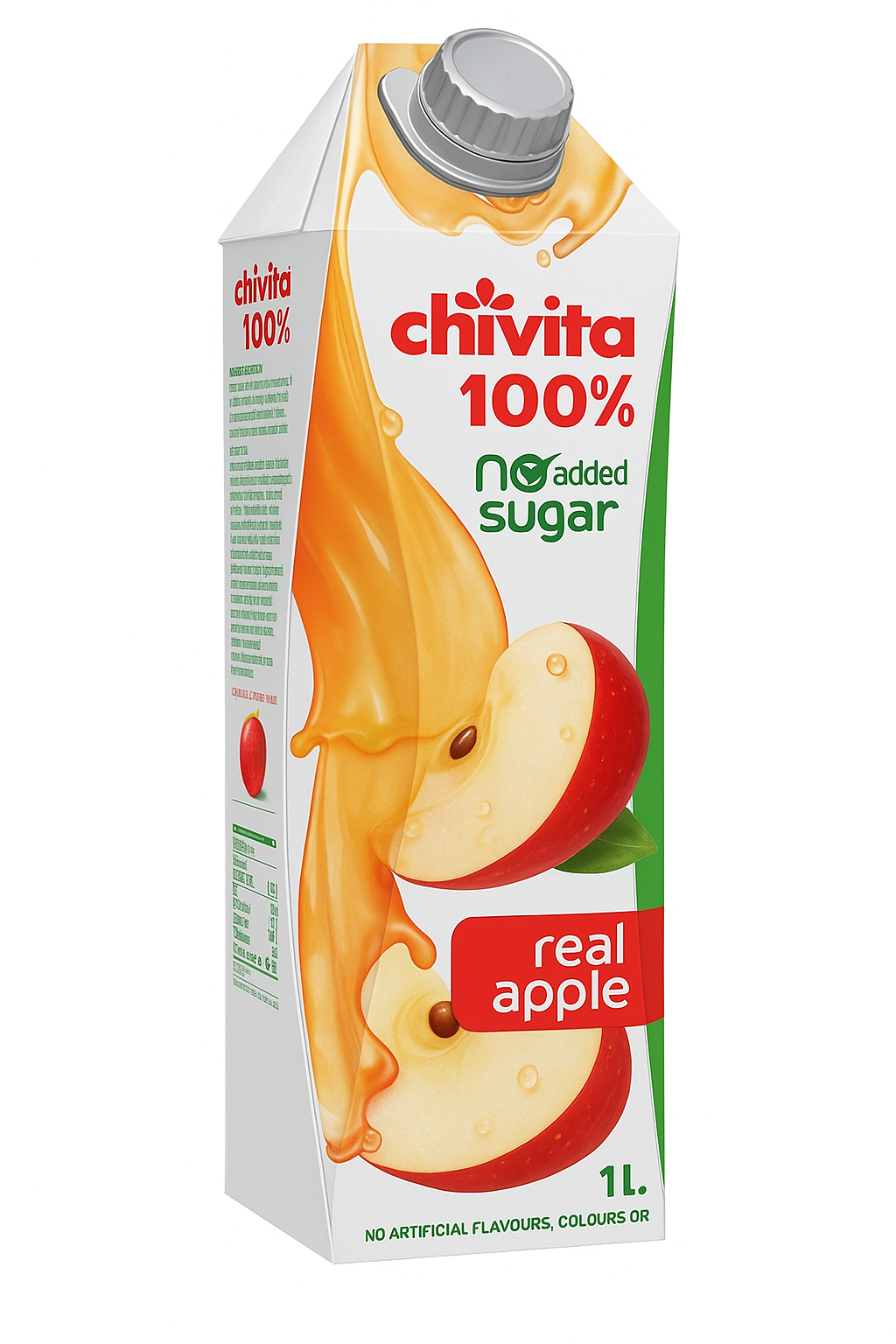 Chivita Apple Juice No Added Sugar (1l)