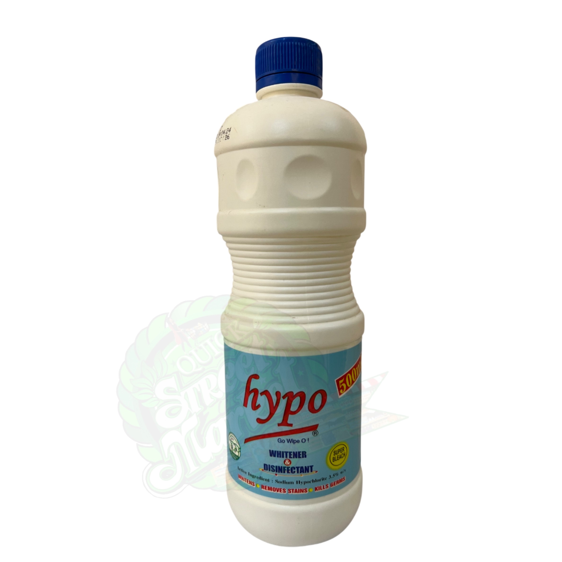 Hypo Whitener  And Disinfectant Bleach (500ml)