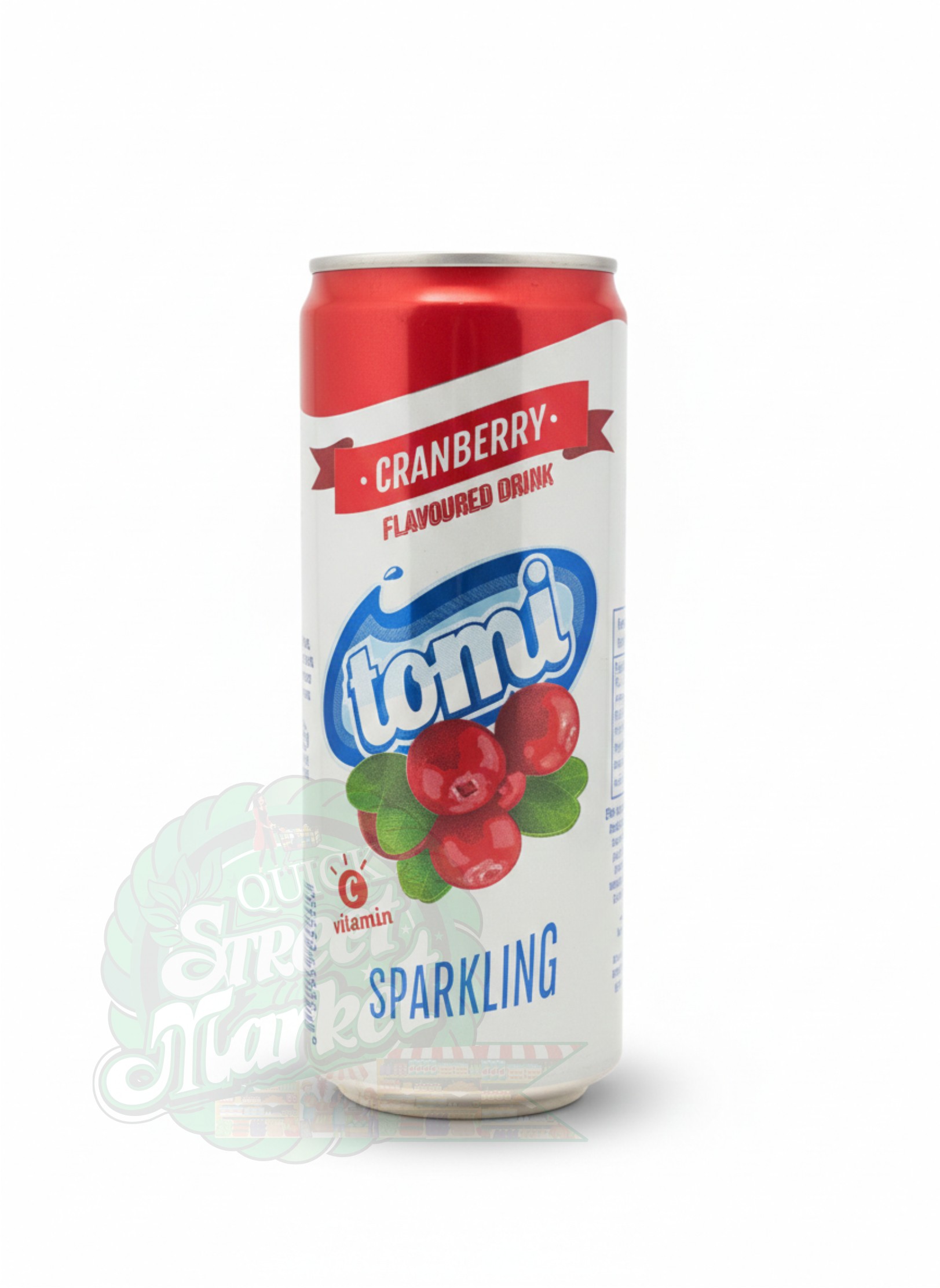 Tomi Sparking Cranberry Flavoured Drink (330ml)