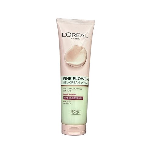 L'oreal New Fine Flower Gel Cream Wash (150ml)