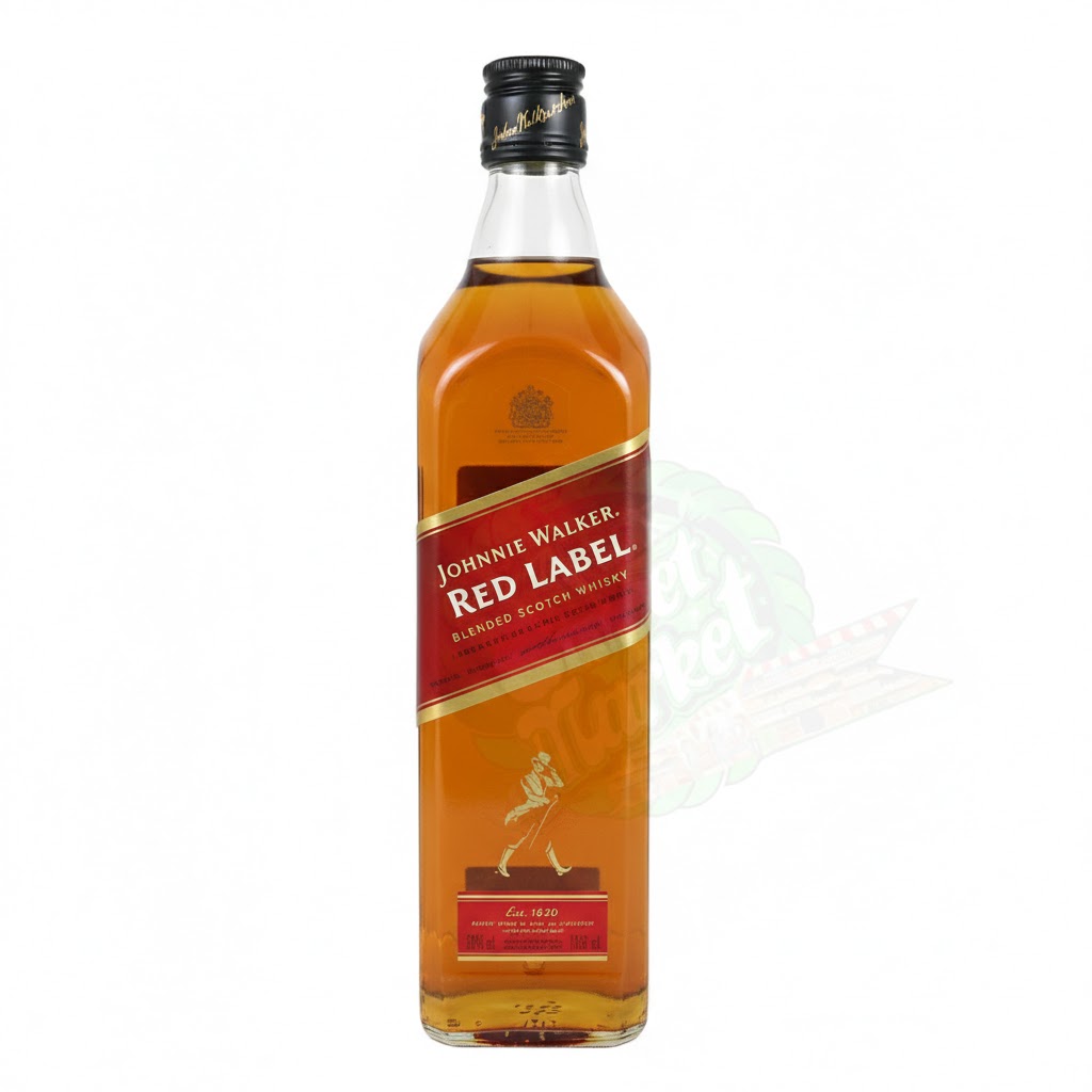 Jonnie Walker Red Label Scotches  Whisky (70cl)